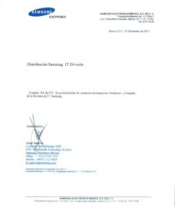 ¿Quién es el Distribuidor Autorizado de Copiadoras Samsung?